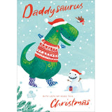 Daddysaurus - Christmas card