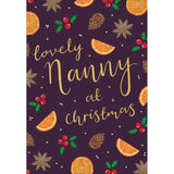 Lovely Nanny - Christmas card