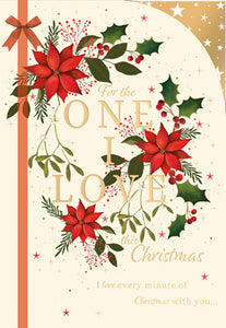 For the One I Love Christmas card