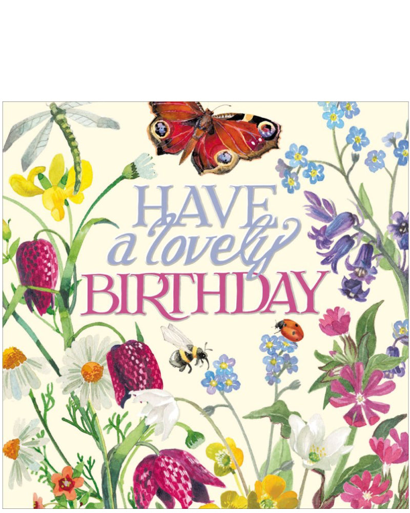 Wildflowers - Emma Bridgewater Birthday card