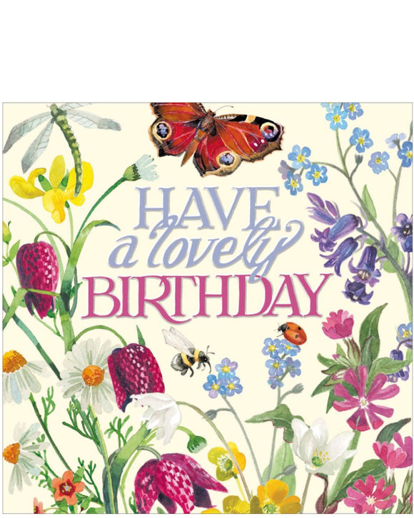 Wildflowers - Emma Bridgewater Birthday card