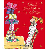 Granddaughter - Quentin Blake Christmas card