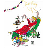 Darling Wife - Quentin Blake Christmas card