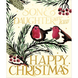 Son and Daughter-in-Law - Emma Bridgewater Christmas card