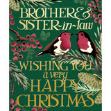 Brother and Sister-in-Law - Emma Bridgewater Christmas card