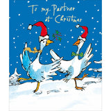 To my Partner - Quentin Blake Christmas card