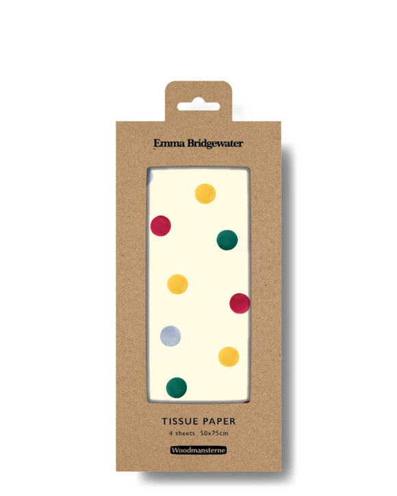 Polka dots Emma Bridgewater tissue paper