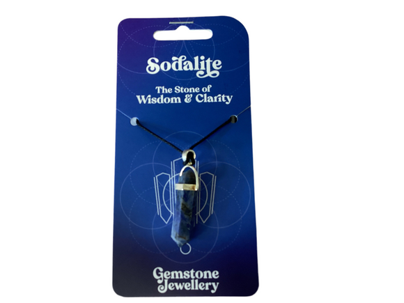 Sodalite pendant - Gemstone jewellery