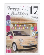 17th Birthday card