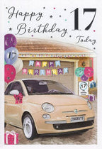 17th Birthday card
