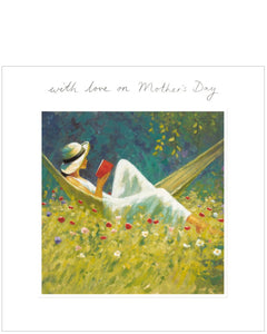 In the poppy garden - Mother's Day card