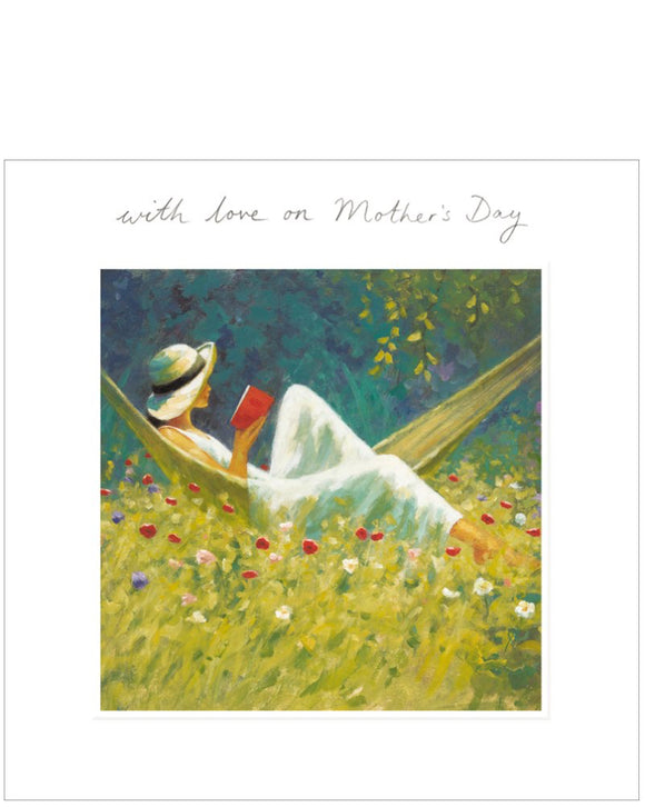 In the poppy garden - Mother's Day card