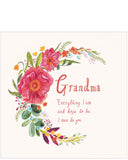 Lovely Grandma - Mother's Day card