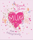 Thank you Mum - Mother's Day card