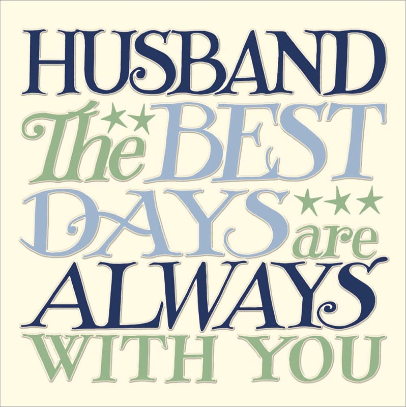 Husband - Emma Bridgewater Birthday card