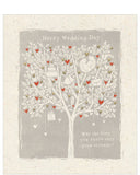 May the love you share grow stronger - Wedding Day card