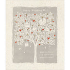 May the love you share grow stronger - Wedding Day card