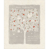 May the love you share grow stronger - Wedding Day card
