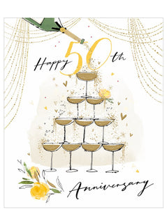 Golden Anniversary card