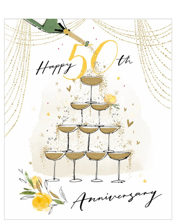 Golden Anniversary card