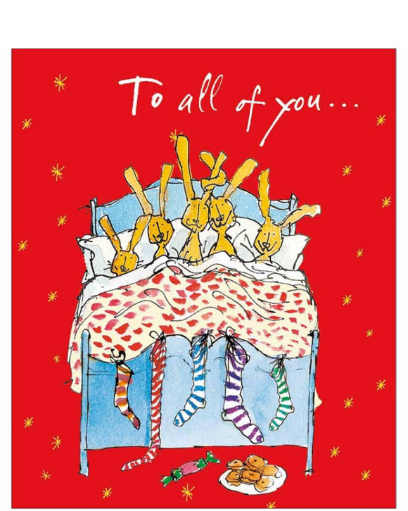To all of you - Quentin Blake Christmas card