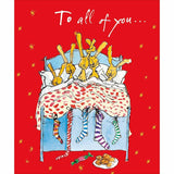To all of you - Quentin Blake Christmas card