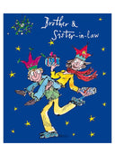 Brother & Sister-in-Law - Quentin Blake Christmas card