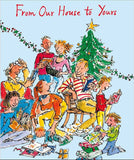 From our house to yours - Quentin Blake Christmas card