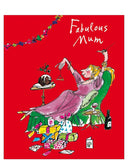 Fabulous Mum - Quentin Blake Christmas card