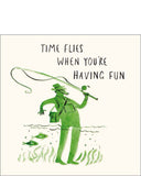 Time flies - birthday card