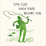 Time flies - birthday card