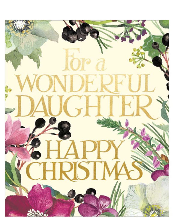 Wonderful Daughter - Emma Bridgewater Christmas card
