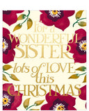 Wonderful Sister - Emma Bridgewater Christmas card