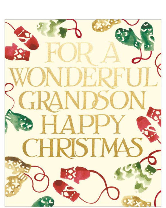 Grandson - Emma Bridgewater Christmas card