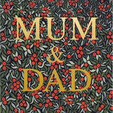 Mum & Dad - Christmas card