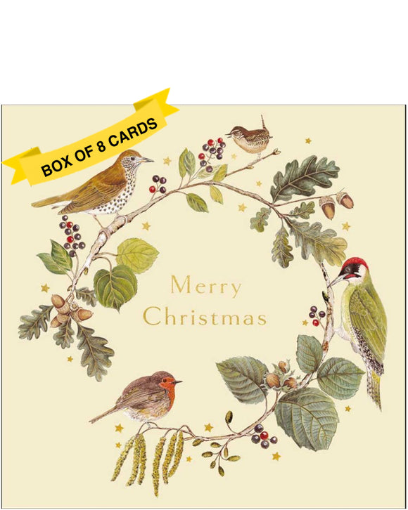 Woodland Chorus - Box of 8 Luxury Christmas cards