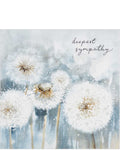 Peace and healing - sympathy card