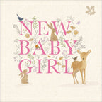 New Baby Girl card