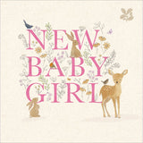 New Baby Girl card