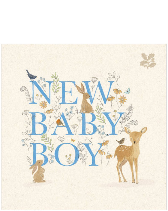 New Baby Boy card
