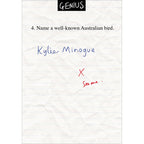 An australian bird - funny greetings card