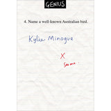 An australian bird - funny greetings card