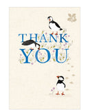 Thank you, puffins - National Trust card