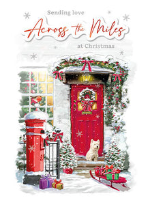 Across the Miles - Christmas card