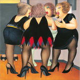Night out - Beryl Cook greeting card
