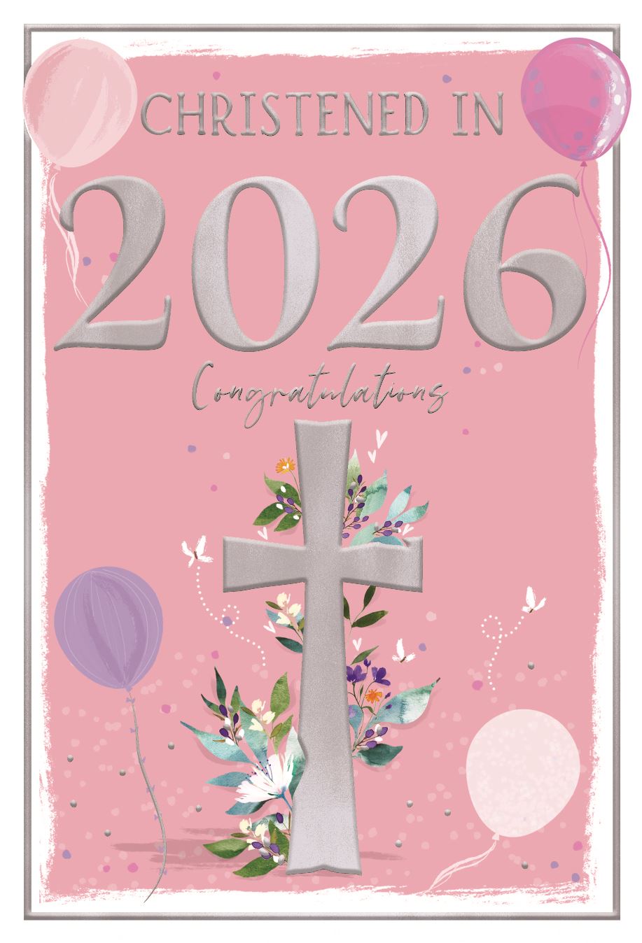 Christened in 2026 card (female)