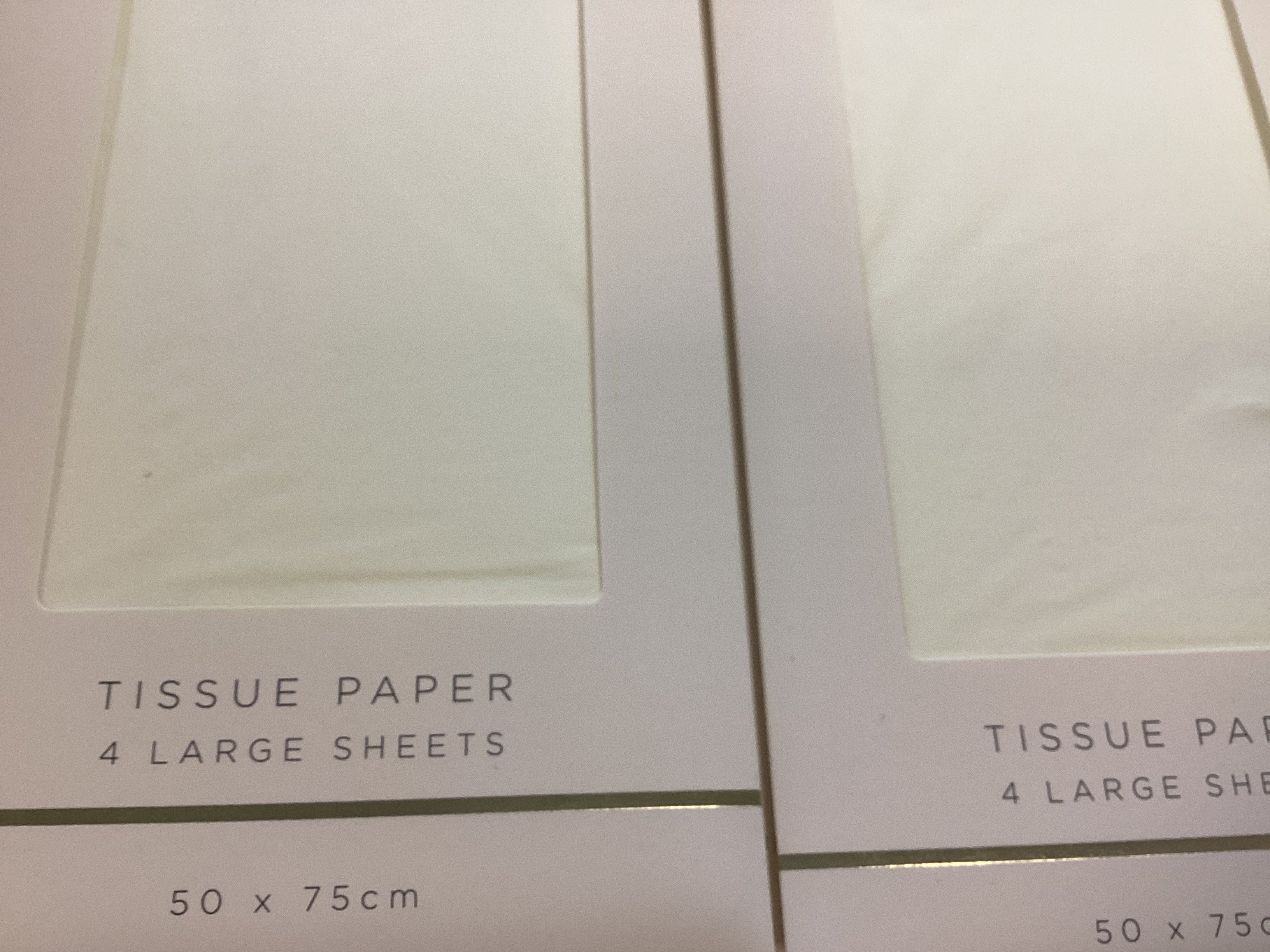Ivory - Tissue Paper