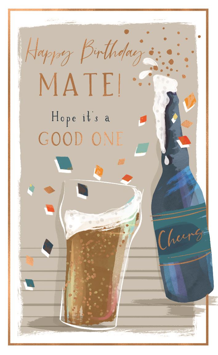 Happy birthday Mate ! Birthday Card