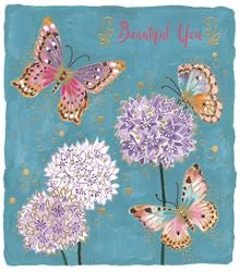 Beautiful you - birthday  card