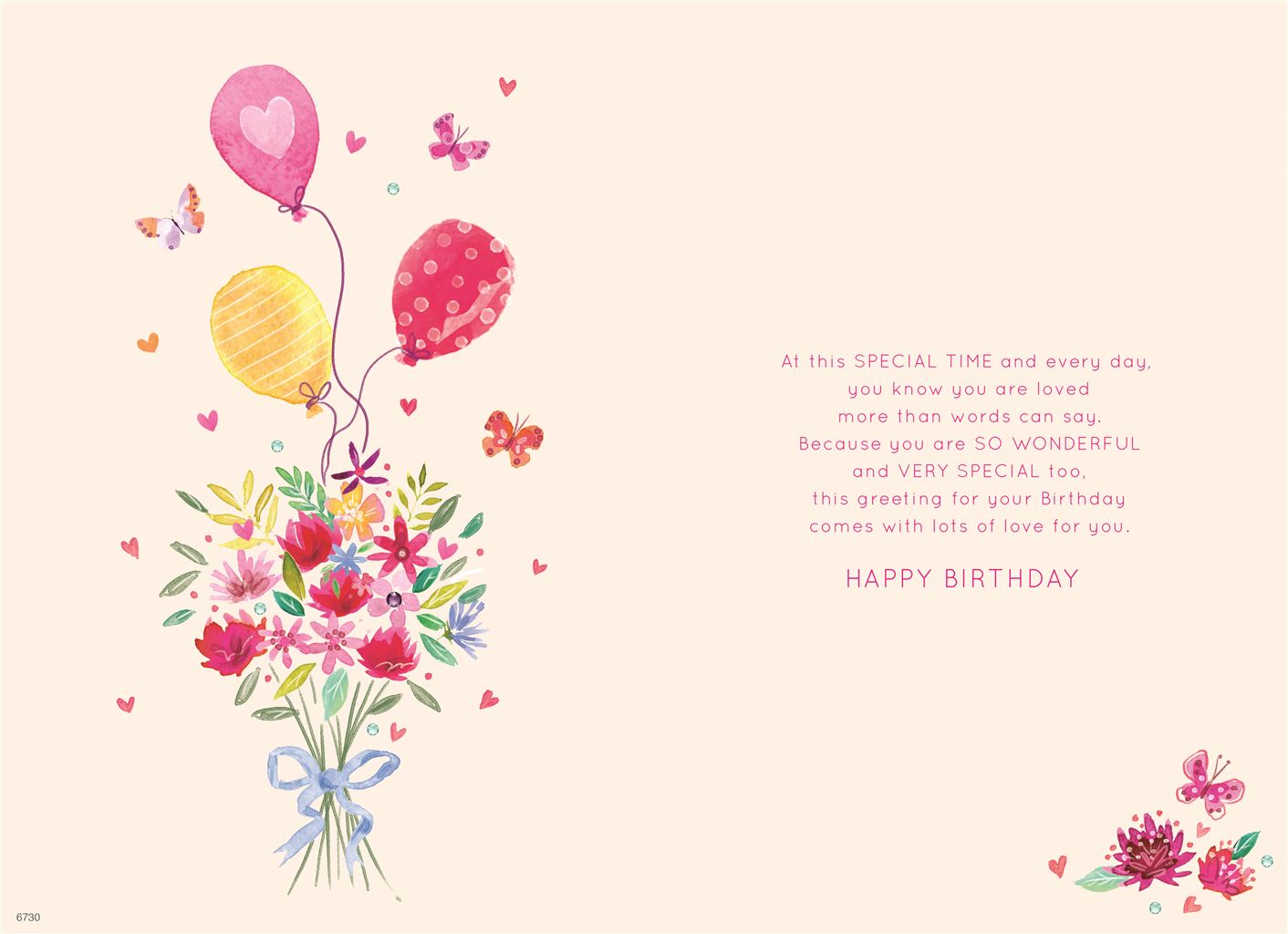 Daughter Birthday card